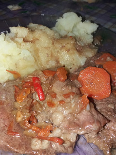 Una foto de Churrasquitos con puré