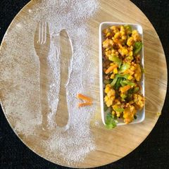 A picture of Spicy Corn Fritters.