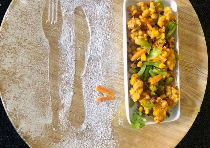 Spicy Corn Fritters Recipe