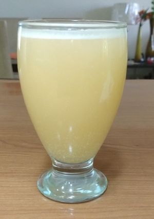 Una foto de Horchata de melón