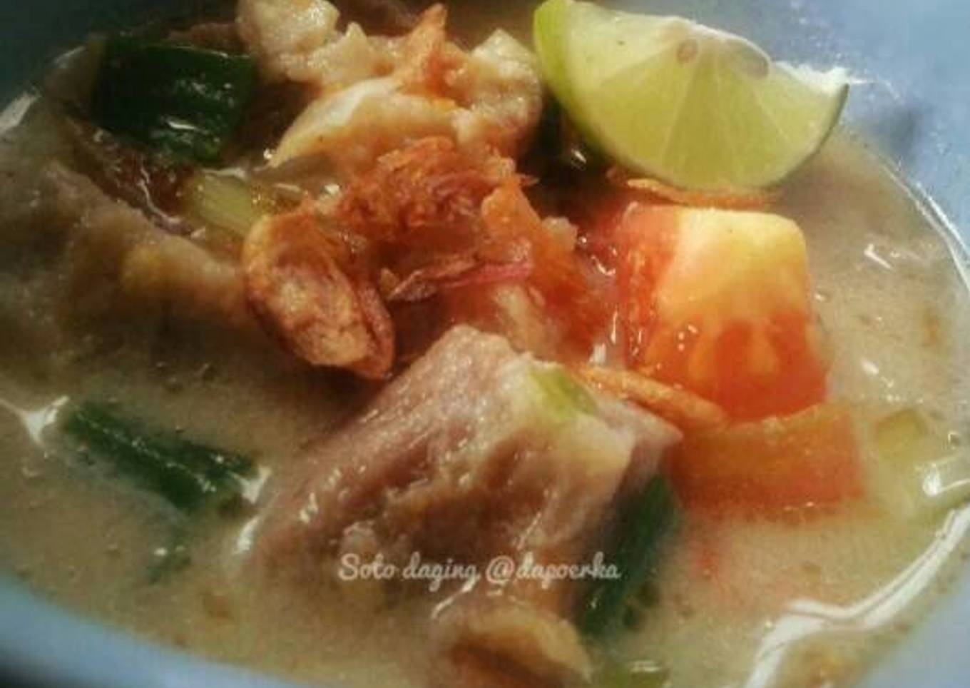 Soto daging