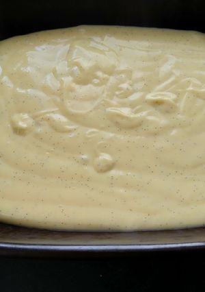 Une photo de Crème pâtissière vanille