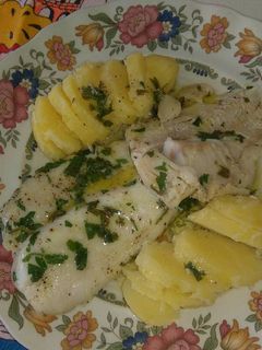 Una foto de Lenguado al limón