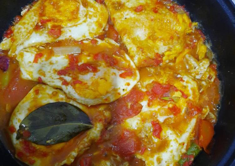 Resep Mudah Telor ceplok balado Ala Rumahan