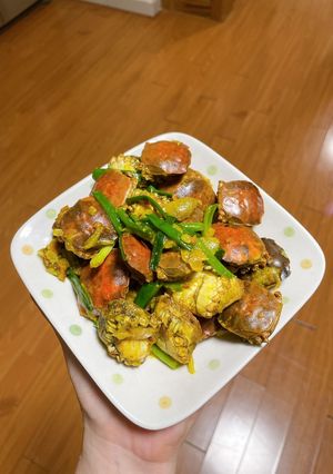 Hình của món Rạm rang mẻ.