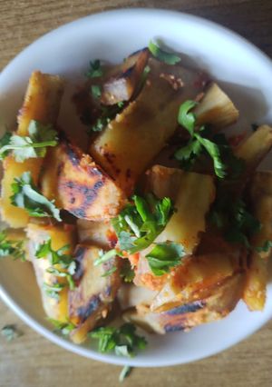 A picture of Vrat chaat.