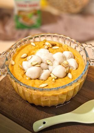 Foto resep Bubur Labu Kuning ala Korea (Hobakjuk)