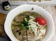 Gambar serai daging sup