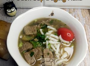 Gambar 🍁Mi Udon Sup Daging Halia