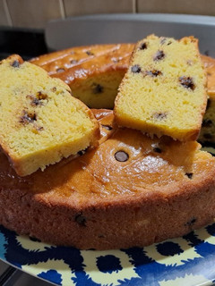 Una foto de Budín de cítricos sin huevos y sin manteca