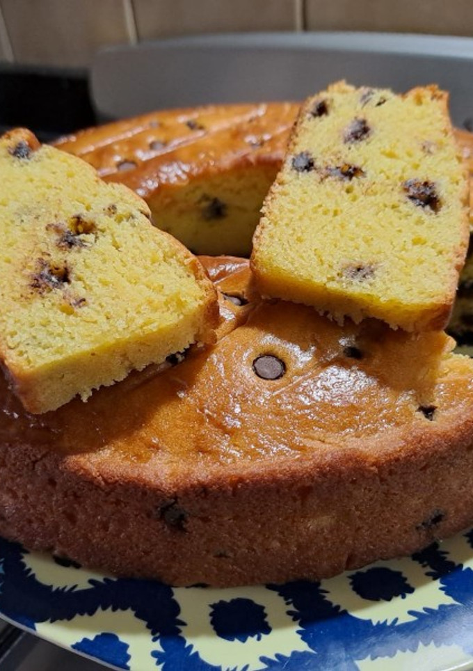 Una foto de Budín de cítricos sin huevos y sin manteca