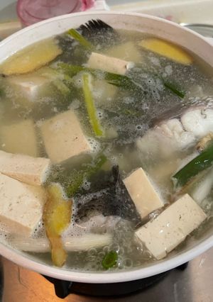 簡單鱸魚湯🐟 的食譜成品照片