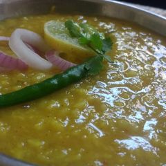 A picture of Moong dal tadka.