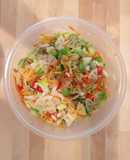 Ensalada de pasta fría Vegetariana