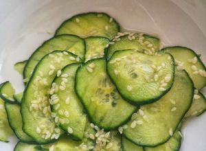 Foto de Salada de Pepino Avinagrada