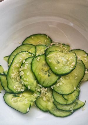 Foto de Salada de Pepino Avinagrada