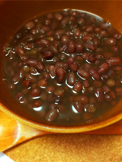 A picture of Basic Azuki Bean Cooking Method: Lightly Sweetened Sweet Red Bean Soup.