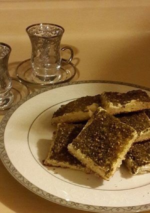 صورة لوصفة طريقة عمل فطيرة اللبنة بالزعتر