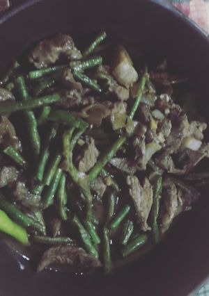 A picture of Adobong Sitaw.