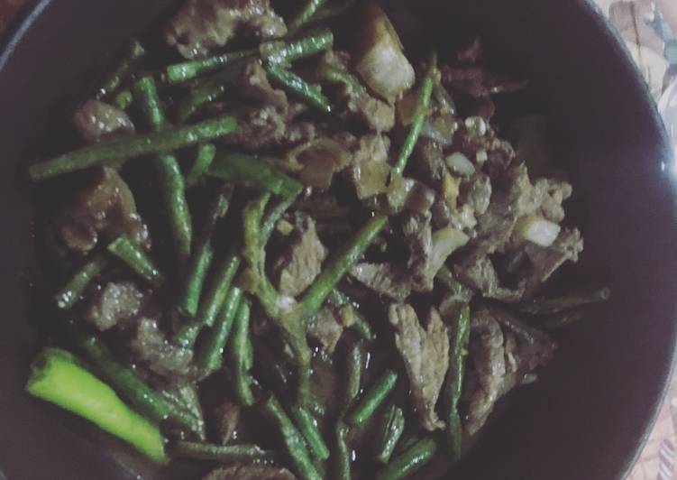 Simple Way to Make Super Quick Homemade Adobong Sitaw