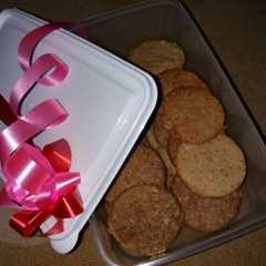 รูปของ Cheesy Cinnamon Oatmeal Cookies