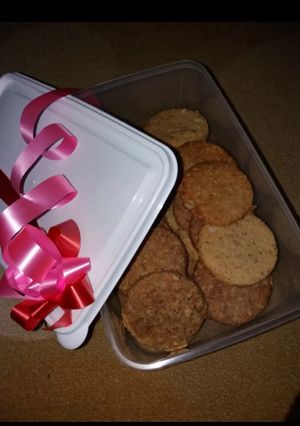 Foto resep Cheesy Cinnamon Oatmeal Cookies