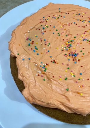 Foto resep Simple Carrot Cake dengan Orange Buttercream (No Oven)