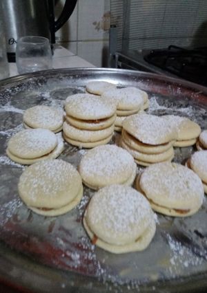 Una foto de Alfajores de maicena