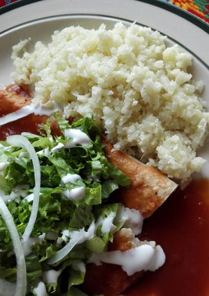 Una foto de Arroz coliflor