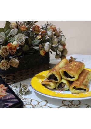 Foto resep Roti Goreng Pisang Coklat