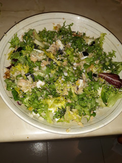 Una foto de Ensalada templada de arroz integral