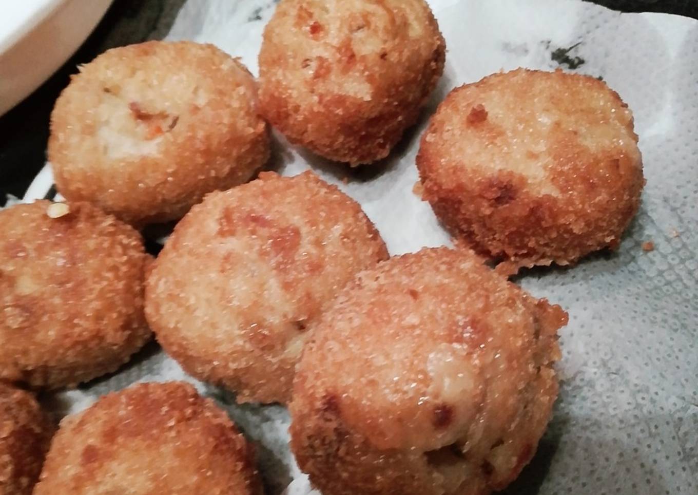 Chicken cheese Bread balls