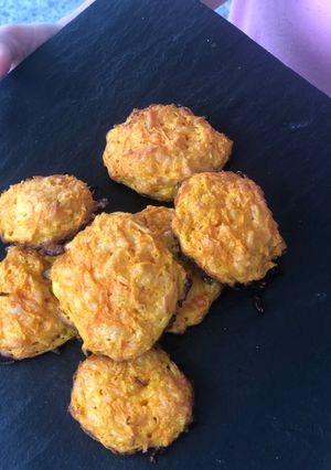 Una foto de 🥕 Delicia hecha buñuelo de zanahoria 🥕