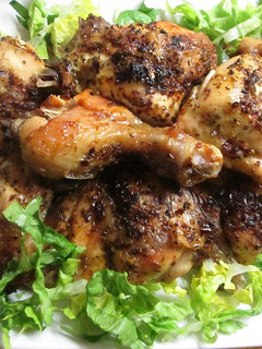Una foto de Presas de pollo al horno con preparado especial para chimichurri
