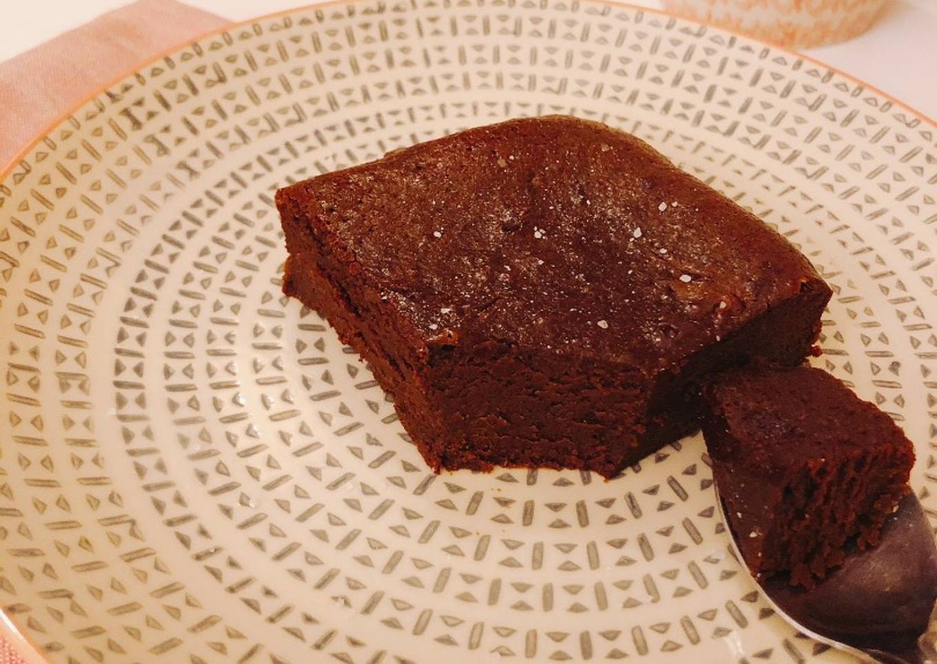 Fondant au chocolat fleur de sel