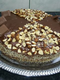 Mogyorókrémes torta recept fotója