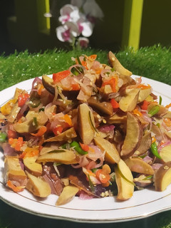 Foto resep Jengkol sambal matah