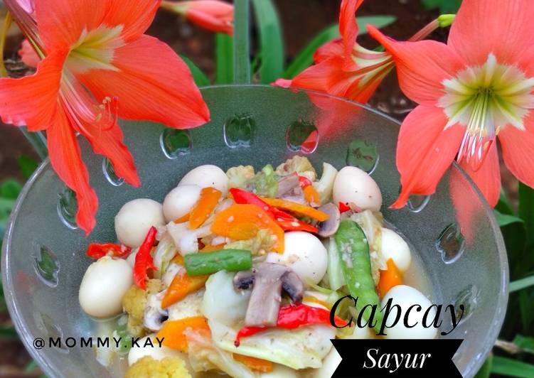 Resep Capcay Sayur Telor puyuh yang sempurna