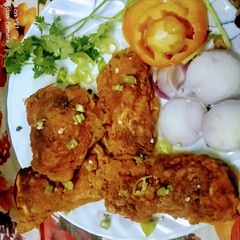 A picture of Simple Rahu Fish Fry.