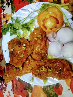 A picture of Simple Rahu Fish Fry.
