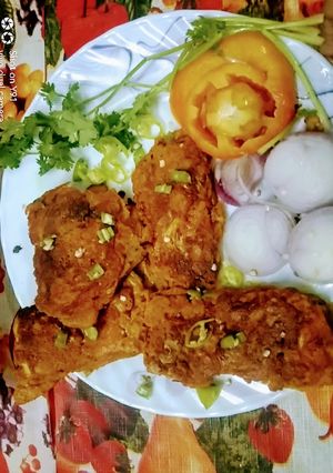 A picture of Simple Rahu Fish Fry.