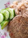 Lentil and Chicken Burger