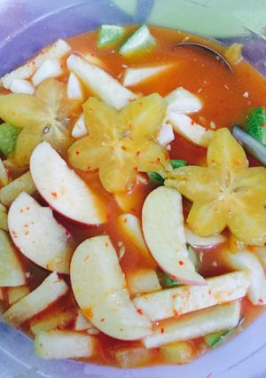 Foto resep Asinan buah simpel