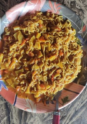 मसाला मैगी (masala maggi recipe in Hindi) रेसिपी मुख्य फोटो