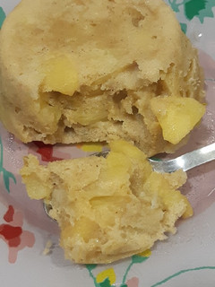 Una foto de Mugcake de manzana (ligero)