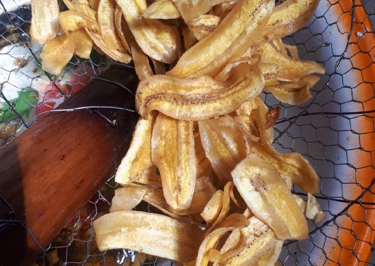 Resep Terbaik Keripik pisang Ala Restoran