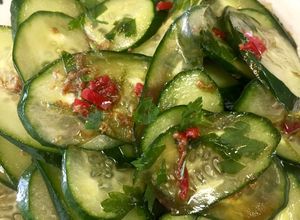 Foto de Salada thai de pepino