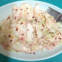 A picture of Cabbage 🥬 And Apple 🍎 Creamy Dietary Delite.