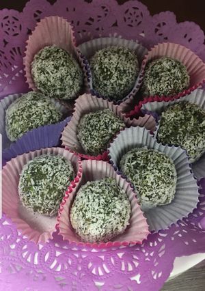 A picture of Oats Paan balls.