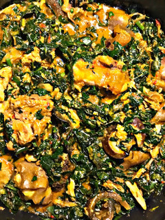 A picture of Ofe Owere (owere soup).